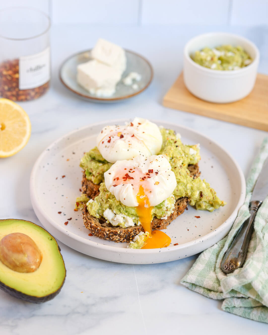 Avo Feta Toast