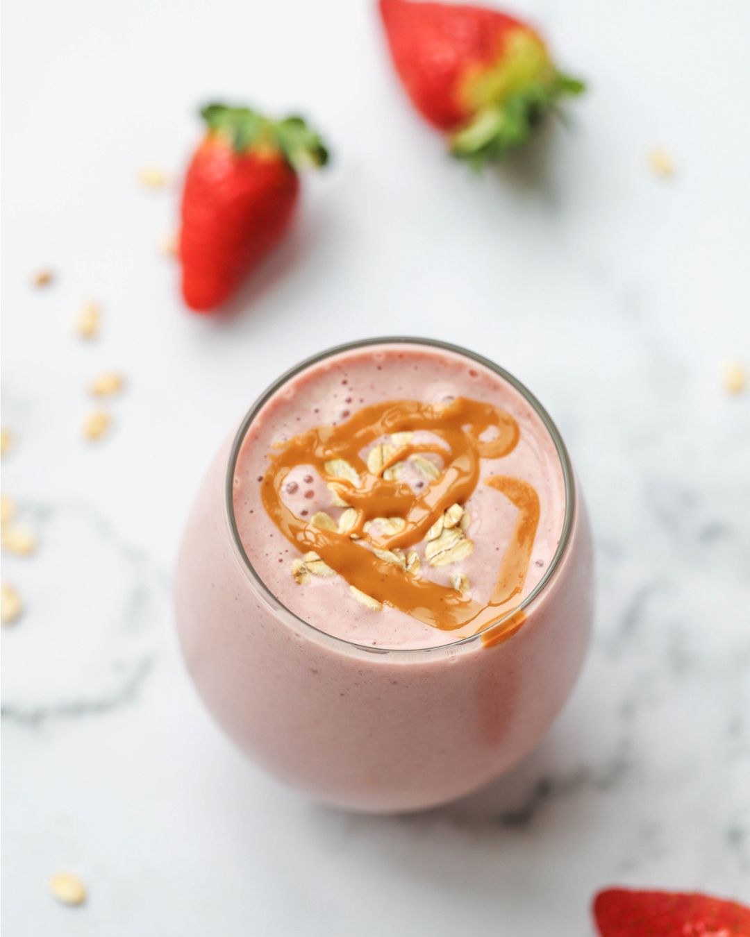 Super Strawberry Breakfast Smoothie