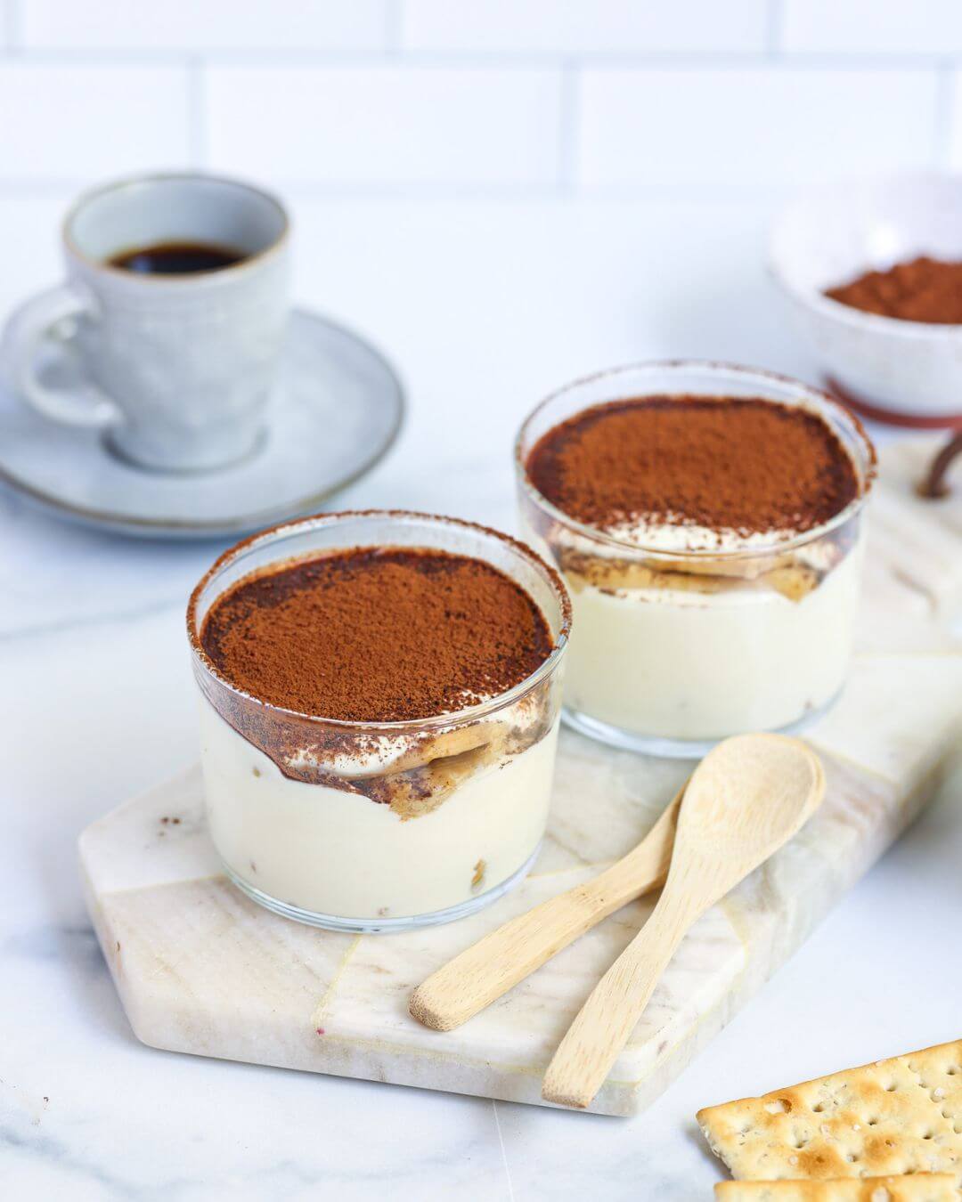 High-Protein Tiramisu Parfait