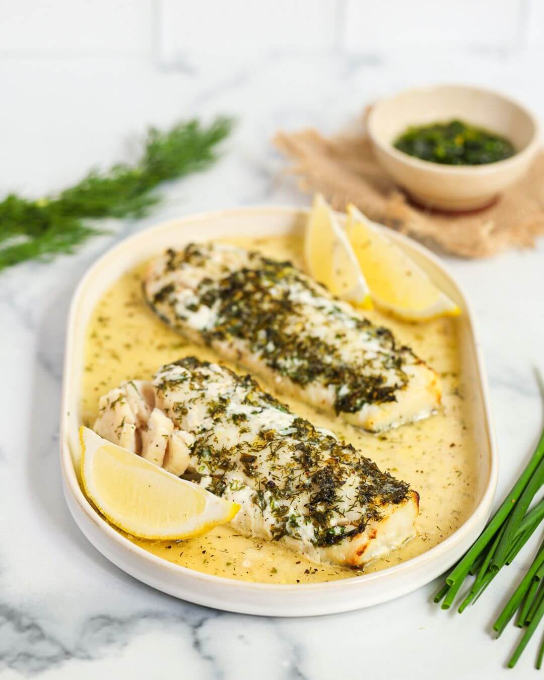  Herby Baked Cod