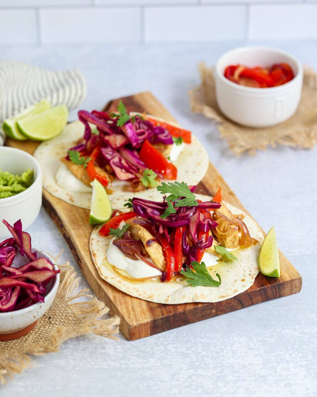 Chicken Fajita Tacos